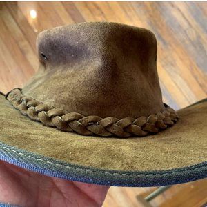 Barmah Suede Hat - Small